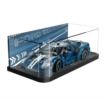 LEGO Ford GT & Curved Unibody Display Case Building Blocks 1468pcs 42154 Display Case 1