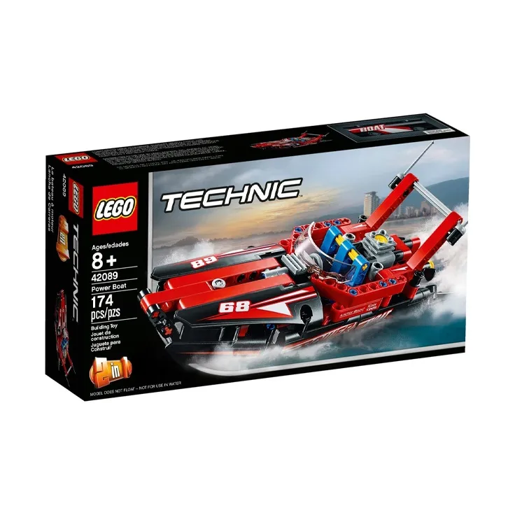 LEGO Technology Mechanical Set Powerboat Building Blocks 174pcs 42089-2