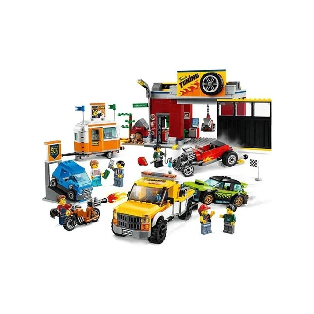 LEGO City Collection, Automobile Repair Center Building Blocks 601 1000pcs 60258-3