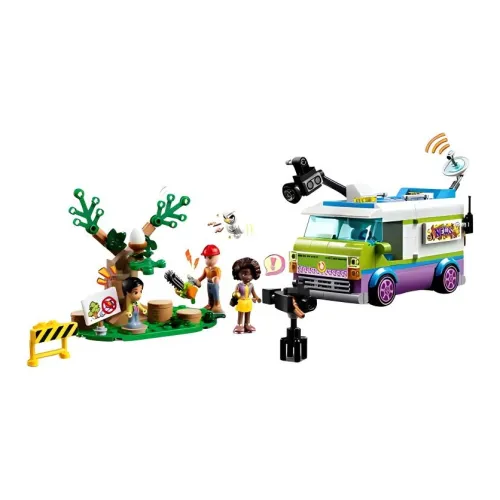 LEGO Newsroom Van Building Blocks 41749