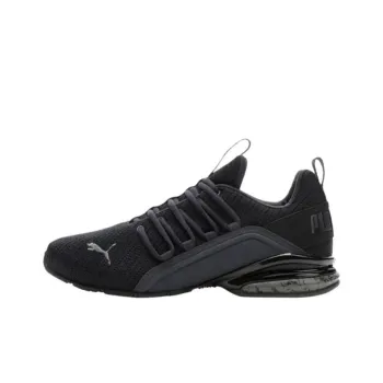 PUMA Axelion Anti Slip Wear Resistant Low Top Running Shoes Men's Dark Blue