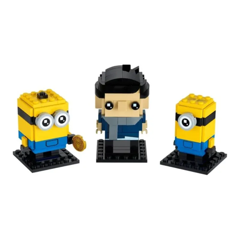 LEGO Minions BrickHeadz Groot, Stewart, And Odo, Limited Edition Building Blocks 40420-0