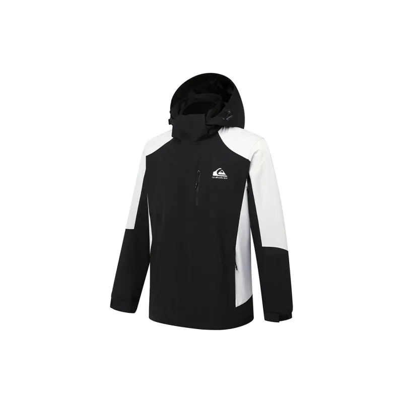 Quiksilver Hiking Water-Resistant Windproof And Rainproof Windbreaker Jacket Unisex-5