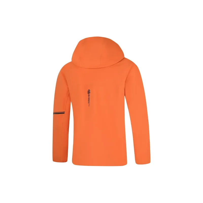 361° Waterproof, Windproof, And Breathable Windbreaker Jacket Men's Vermilion Orange-1