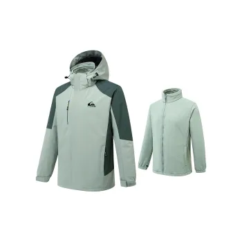 Quiksilver Hiking Water Resistant Windproof And Rainproof Windbreaker Jacket Unisex