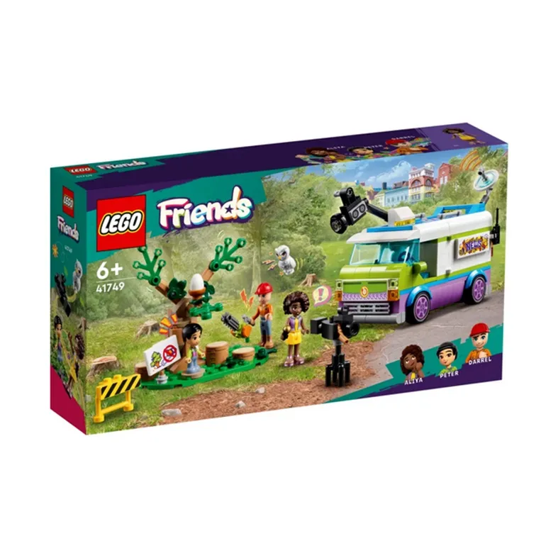 LEGO Newsroom Van Building Blocks 41749-3