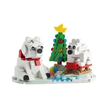 LEGO Limited Collection Winter Polar Bear Building Blocks 312pcs 40571