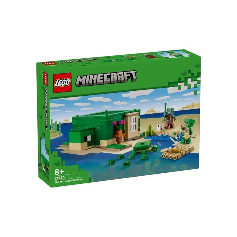 LEGO My World Collection Beach Turtle House Building Blocks 234pcs 21254-1