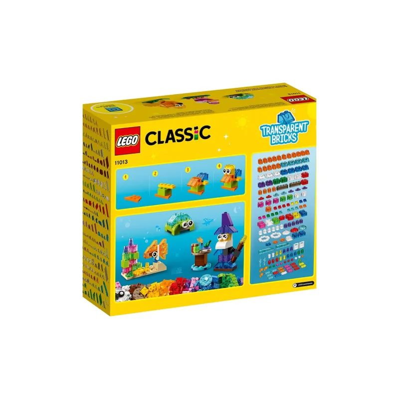 LEGO Classic Collection Creative Transparent Building Blocks 301 600pcs 11013-1