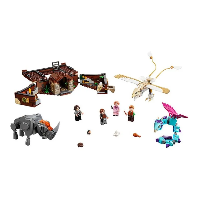 LEGO Fantastic Beasts Where To Find Them Collection Magic Leather Bag Building Blocks 601 1000pcs 75952-2