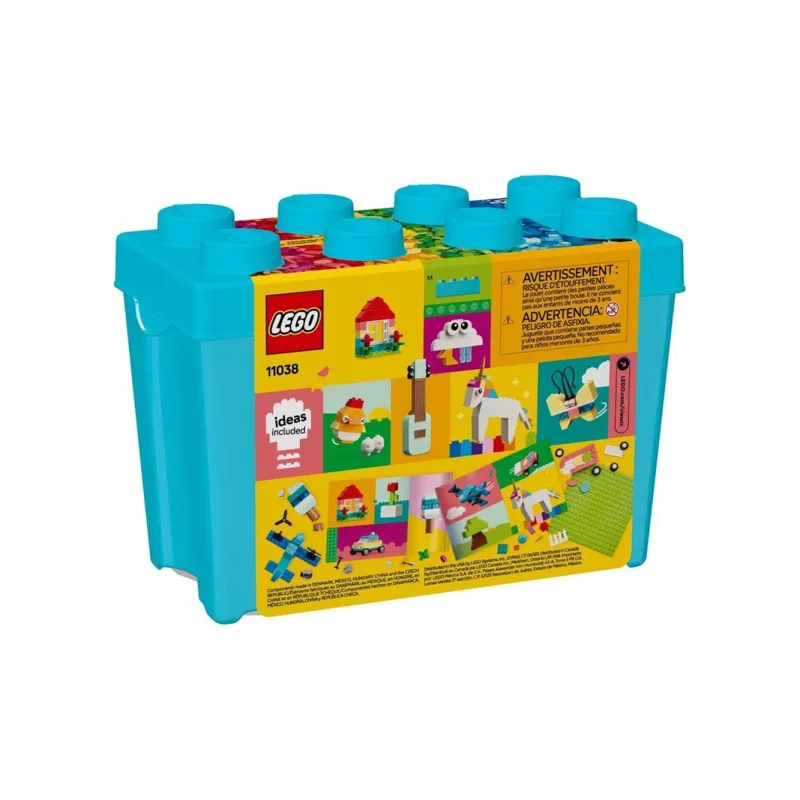 LEGO Classic Collection Vibrant Creative Building Blocks Box Building Blocks 850pcs 11038-2