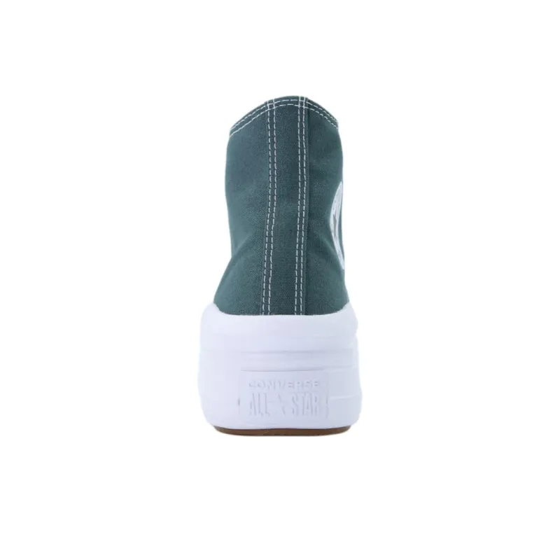 Converse Chuck Taylor All Star Anti-Slip Wear-Resistant High-Top Kids Canvas Shoes Green Teenagers-3