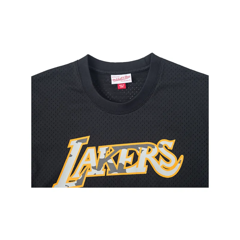 Mitchell & Ness T Shirt Unisex Black-3