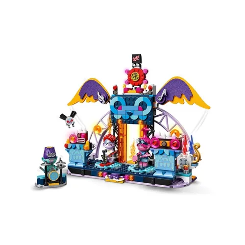 LEGO Elf Collection Magic Hair World Journey Volcanic Rock Music Festival Building Blocks 387pcs 41254