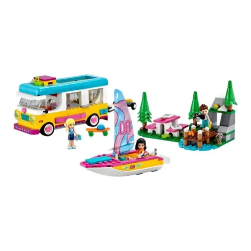 LEGO Friends Forest Camper Van And Sailboat Set 41681