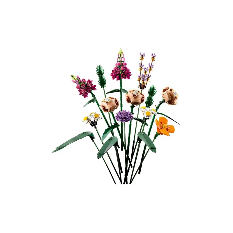LEGO IDEAS Bouquet Building Blocks 756 Pcs 10280 Includes Souvenir Coin + Hats & Caps +30582-1