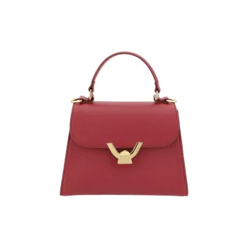COCCINELLE Dew Logo Printed Small Satchel Bag