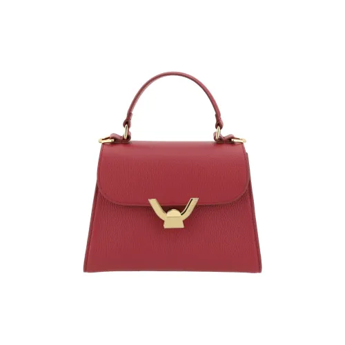 COCCINELLE Dew Logo Printed Small Satchel Bag