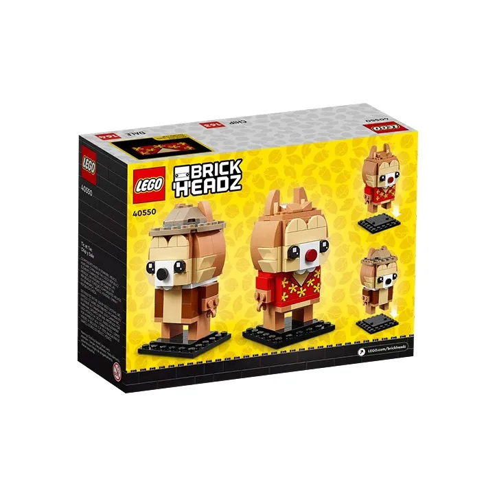 LEGO Brickheadz Chip 'N Dale Square Head Building Blocks 0 300pcs 40550-1