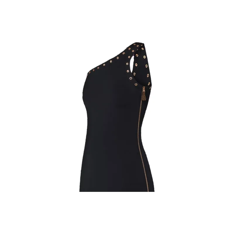 LOUIS VUITTON Eyelet Trim Dress-3