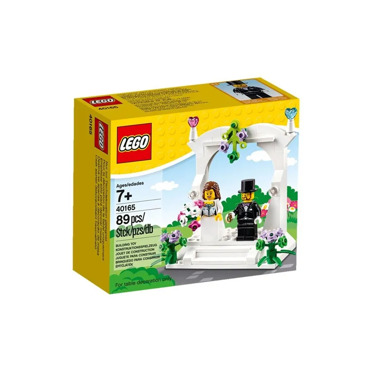 LEGO Classic Collection Groom Bride Wedding Box Building Blocks 89pcs 40165-2