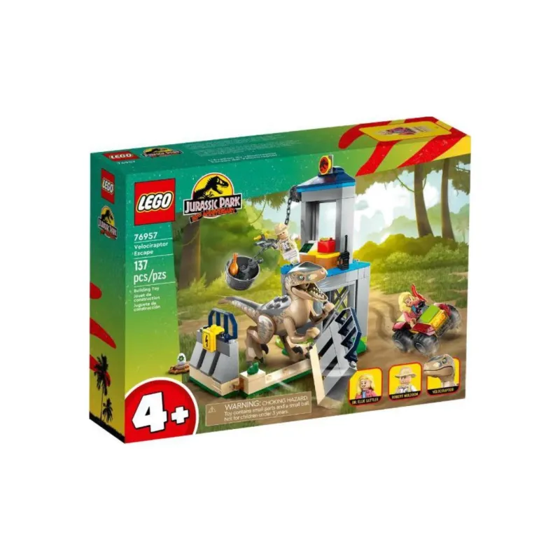 LEGO Velociraptor Escape Building Blocks 76957-2