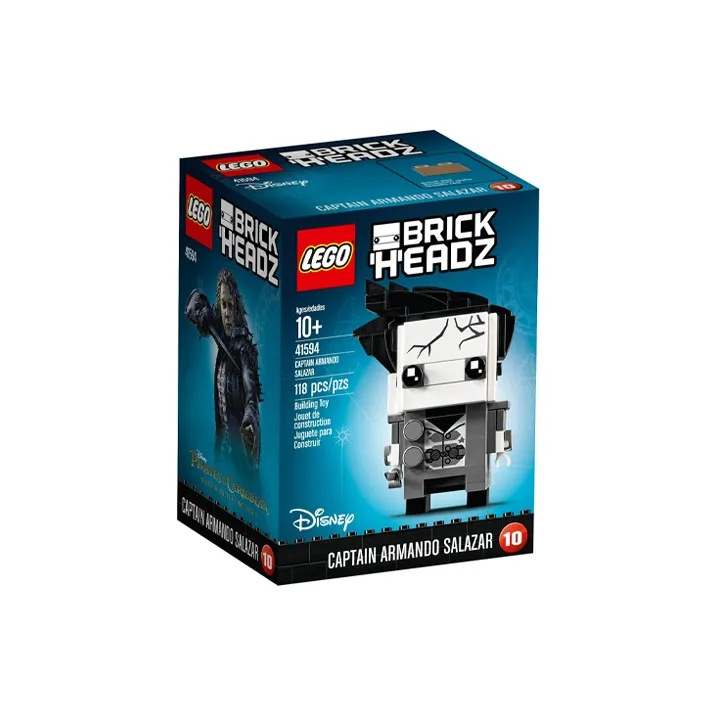 LEGO BrickHeadz Pirates Of The Caribbean Captain Salazar Building Blocks 118 Pcs/pzs 41594-2