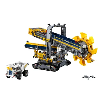 LEGO Technology Mechanical Set Large Bucket Wheel Excavator Building Blocks 2001 5000pcs 42055