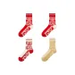4 Pack (Red *2+Beige Red+Khaki)