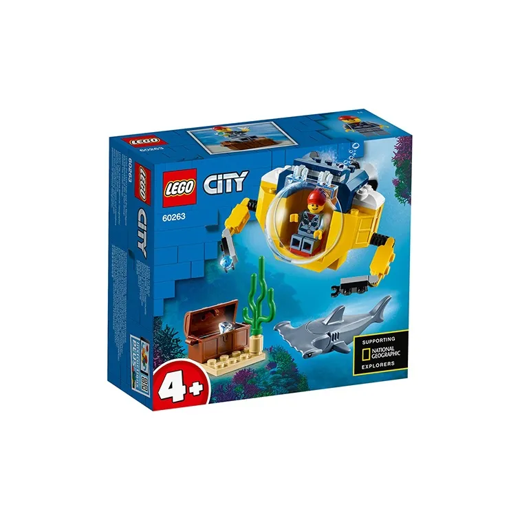 LEGO City Collection Mini Ocean Submarine Building Blocks 60263-2