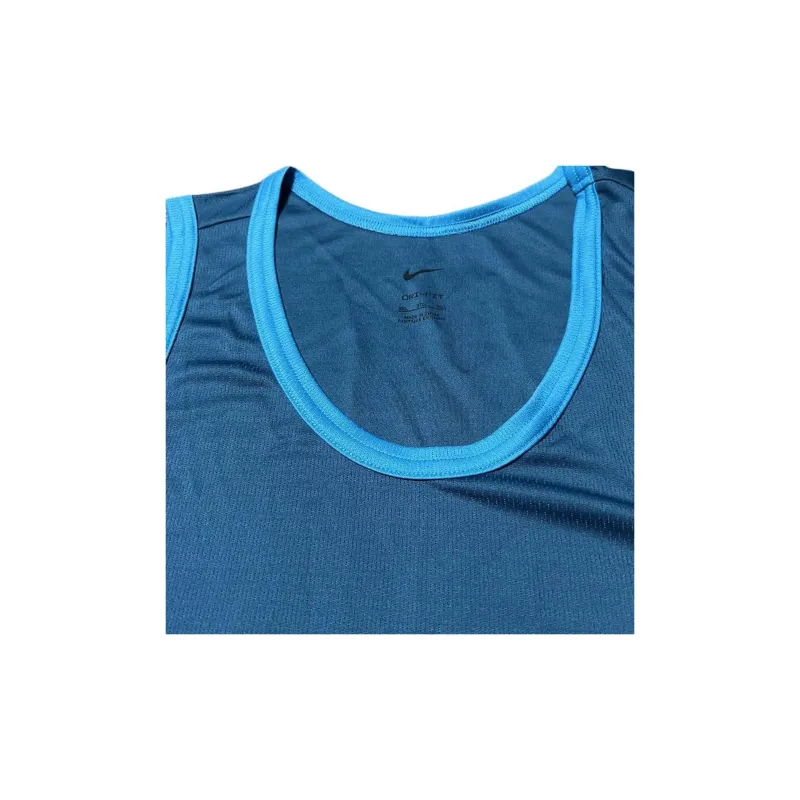 Nike Tank Tops Men Blue-2