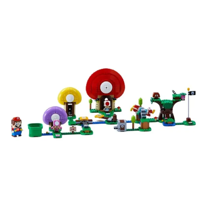 LEGO Super Mario Toad Treasure Hunt Expansion Levels Building Blocks 301 600pcs 71368-1