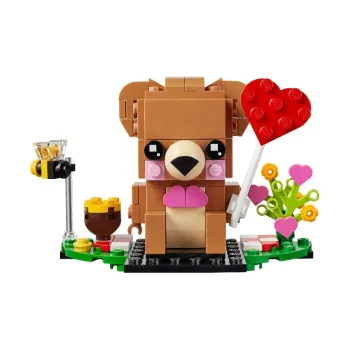 LEGO Brickheadz Valentine's Day Heart Bear Building Blocks 40379