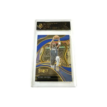 PANINI Kyrie Irving Mavericks Select Level 3 Large Scale Blue Parallel Star Card Graded Cards 1 Pc