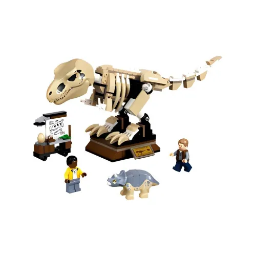 LEGO Jurassic World Collection Tyrannosaurus Rex Fossil Exhibition Building Blocks 198 76940