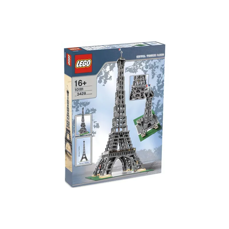 LEGO Architecture Collection Eiffel Tower Building Blocks 3428pcs 10181-3