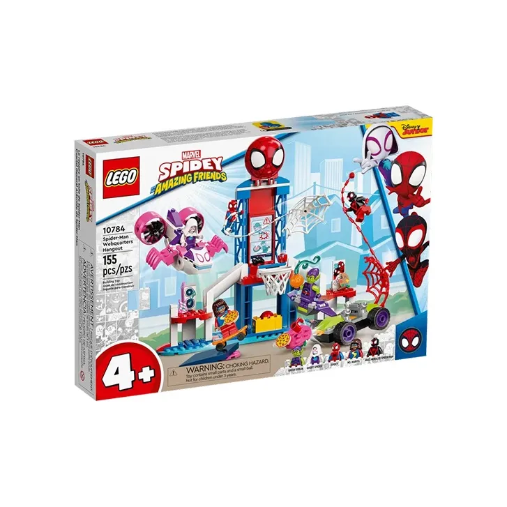LEGO Super Hero Collection Marvel, Spider Man's Web Headquarters Building Blocks 10784-2