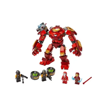 LEGO Super Hero Collection A.I.M. Agent Marvel, Iron Man Hulkbuster Battle Building Blocks 76164