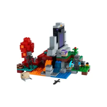 LEGO My World Collection Abandoned Portal Building Blocks 316 Pcs 21172