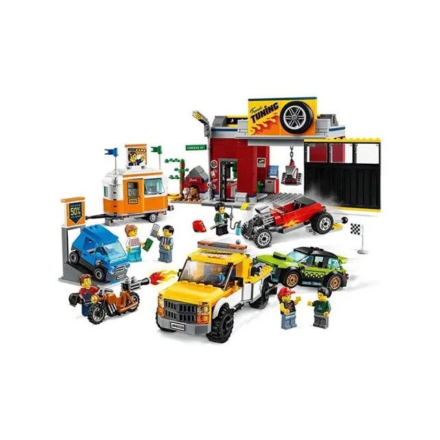 LEGO City Collection, Automobile Repair Center Building Blocks 601 1000pcs 60258-2