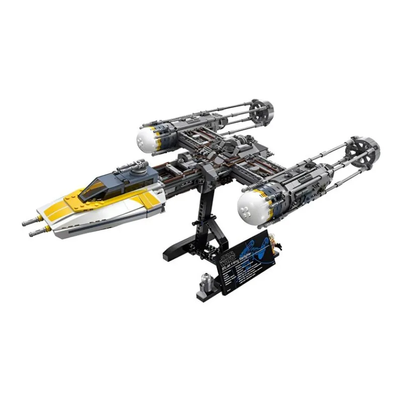 LEGO Star Wars Collection Y Wing Xingji Fighter Building Blocks 691 75181-2