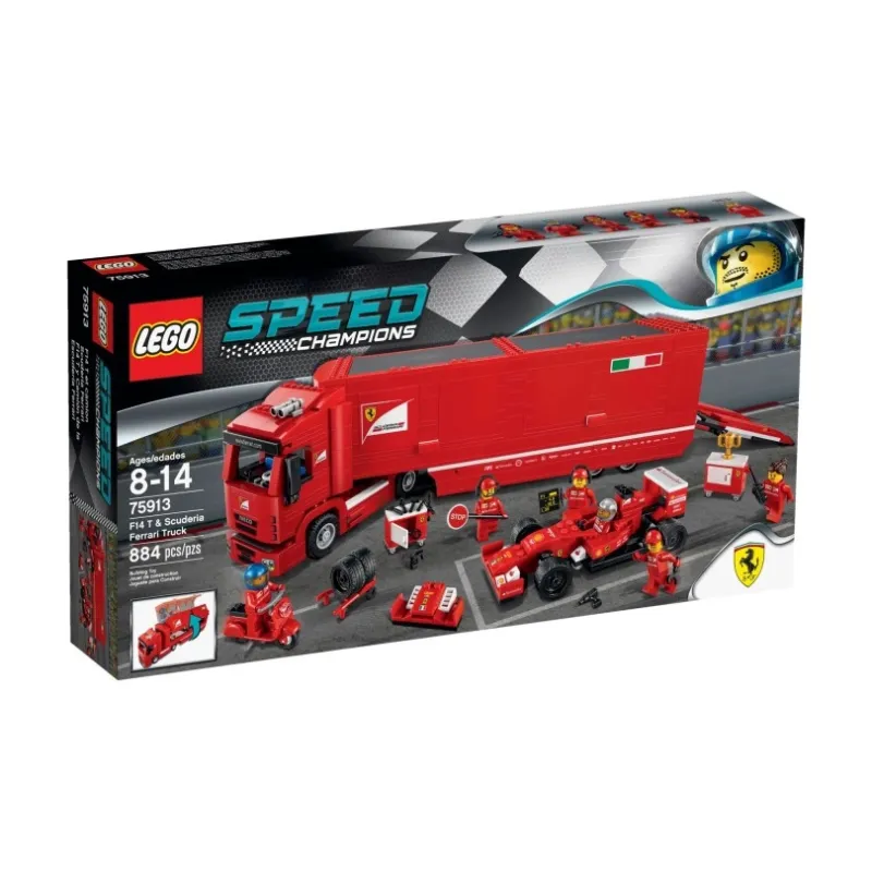 LEGO Super Racing Collection F14T And Scuderia Ferrari Truck Building Blocks 601 1000 75913-0