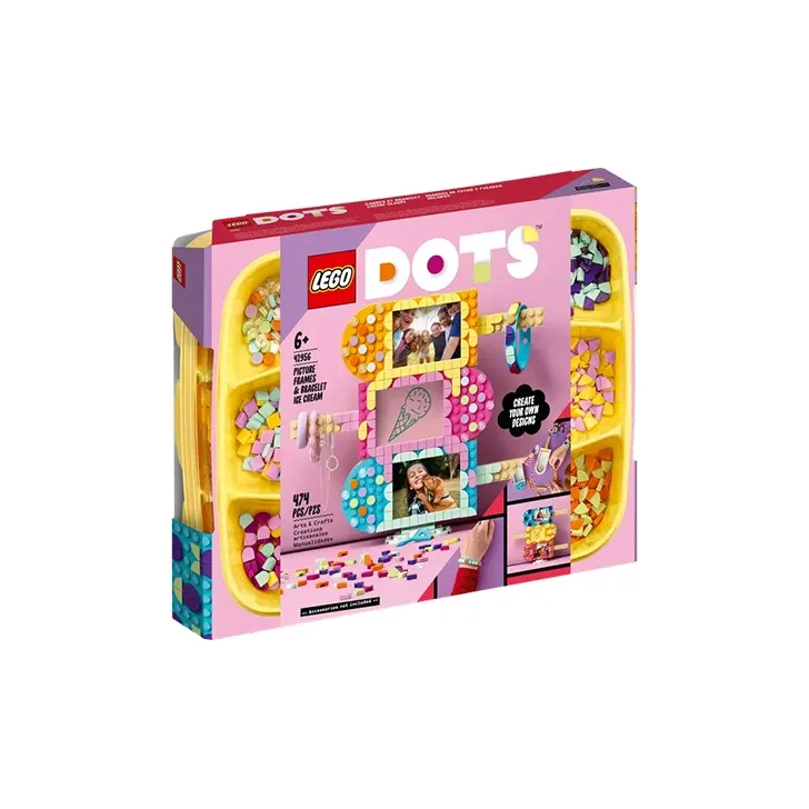 LEGO Dots Ice Cream Picture Frames & Bracelet Set 41956-1