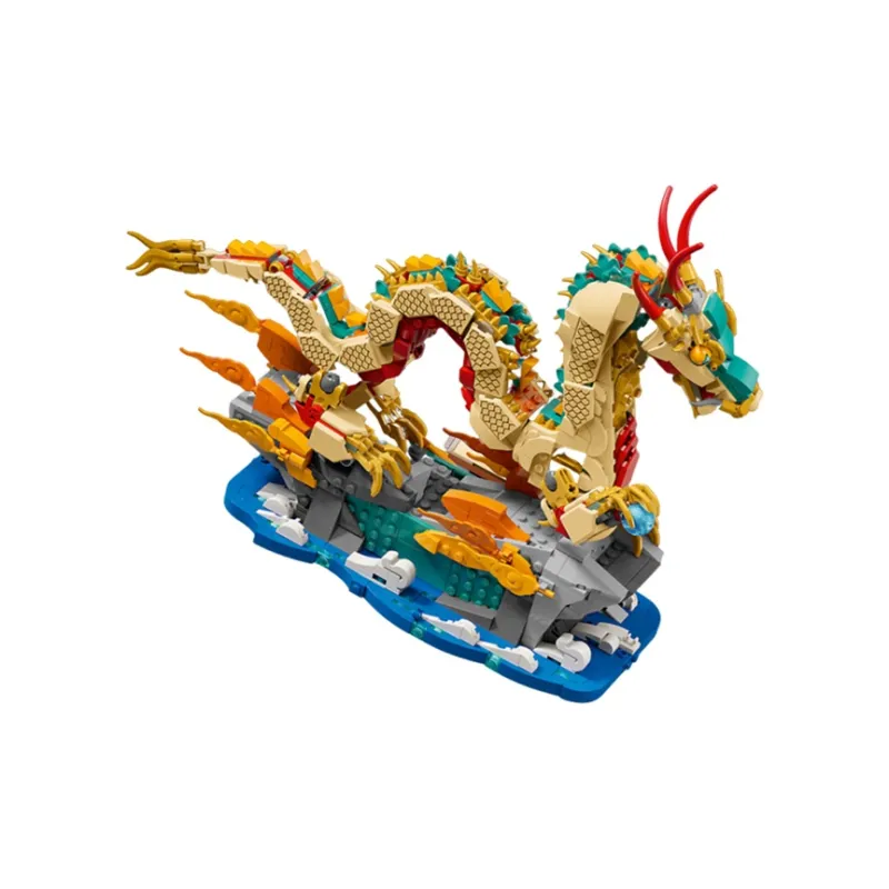 LEGO 2024 Year Of The Dragon New Year Collection Shenron Blessing Building Blocks 1171pcs 80112 1-1