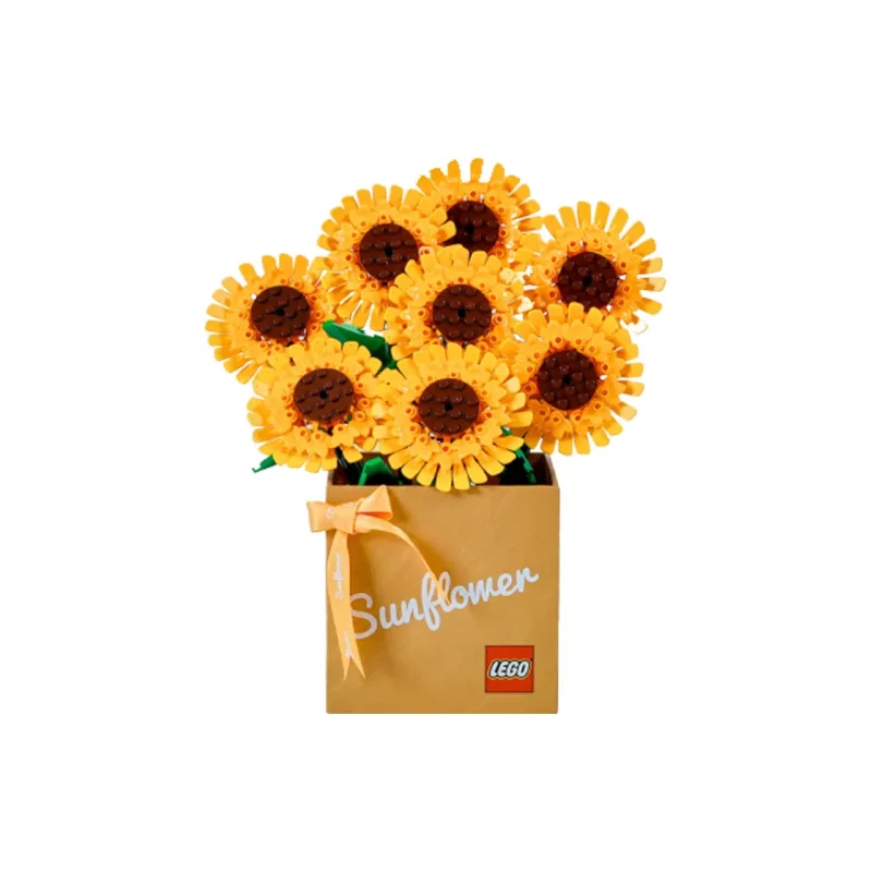 LEGO Sunflower Preserved Flower Box Limited Edition Building Blocks 764pcs 40524*4 Box-0