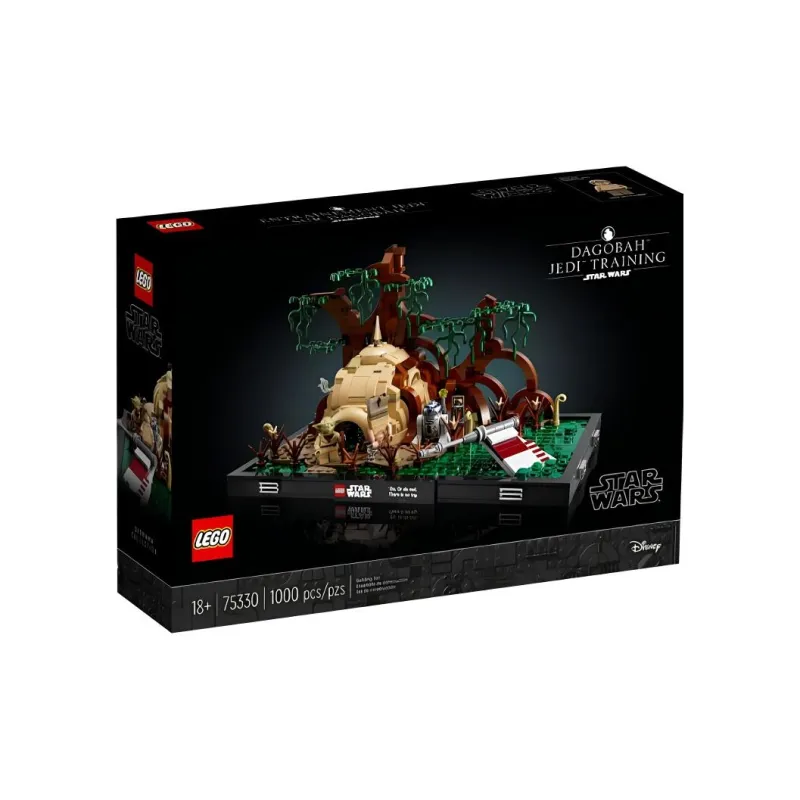 LEGO Star Wars Collection Dageba Absolute Training Transparent View Building Blocks 1000 Pieces 75330-2
