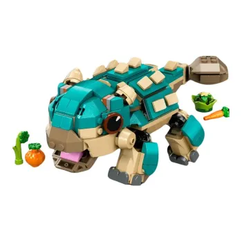 LEGO Ankylosaurus Drum Building Blocks 358pcs 76962