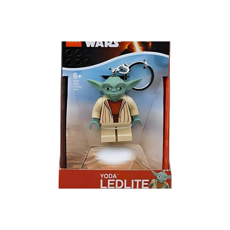 LEGO Star Wars Collection Master Yoda LED Light Keychain Building Blocks 0 300 LGLKE11-1