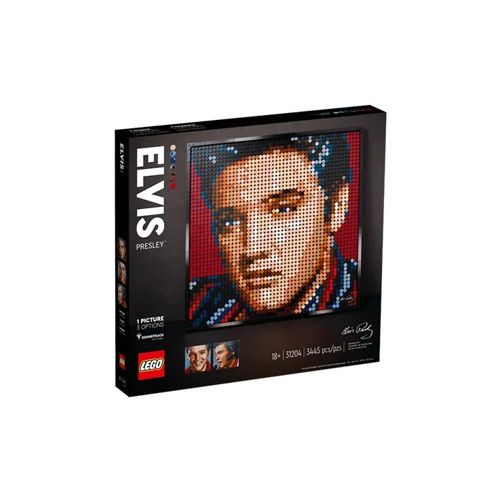 LEGO Art Life Series Elvis Presley 'The King' Building Blocks 31204-4