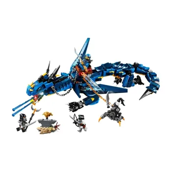 LEGO Phantom Ninja Collection Thunder And Lightning Storm Shenron Building Blocks 493pcs 70652